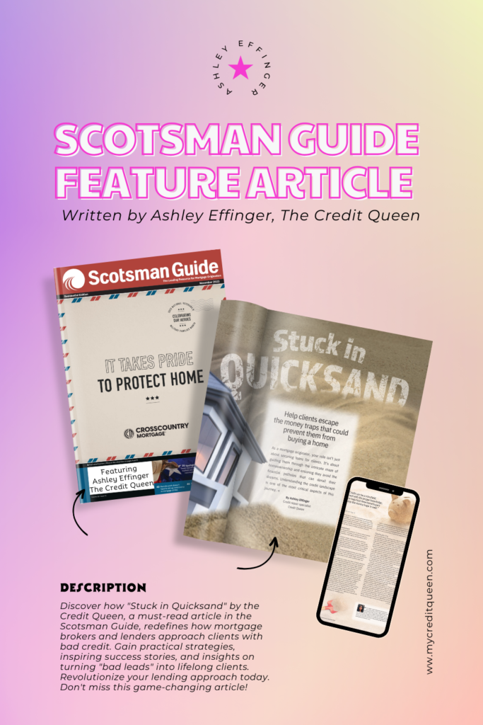 Scotsman Guide November 2023 Stuck in Quicksand Ashley Effinger Credit Queen Magazine mockup