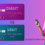 Asian woman smiling, holding a credit card