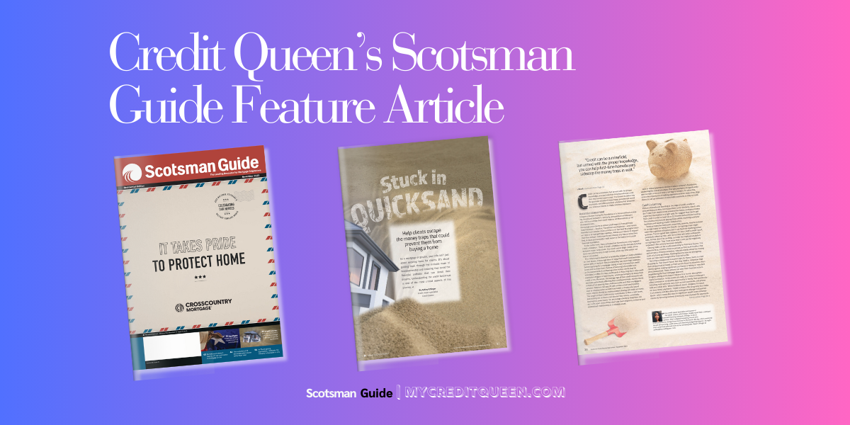 Credit repair queen Ashley Effinger article feature in the Scotsman Guide